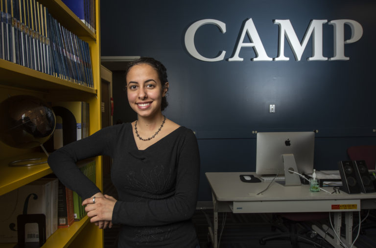 Third-year biological sciences major Alyssa Carrillo participated in CAMP’s 10-week Summer Research Scholars program, which is focused on preparing students for undergraduate research. Steve Zylius / UCI