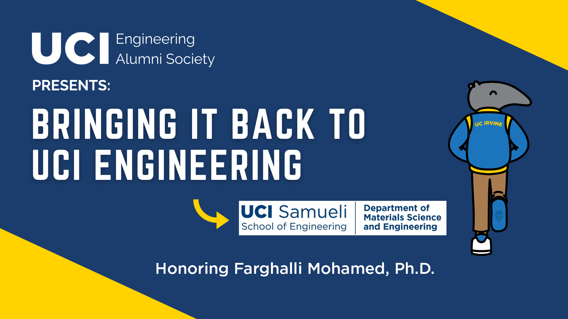 EAS Faculty Mixer - Farghalli Mohamed, Ph.D.