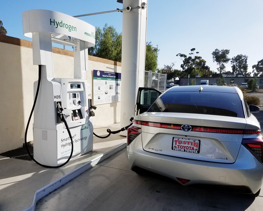 The National Fuel Cell Research Center at UCI announces record year for hydrogen dispensed at the UC Irvine Hydrogen Fueling Station