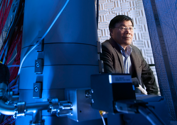 “We believe our results will open a possibility of realizing new ferroelectric-based devices, which would function in a substantially different way than current technologies,” said Xiaoqing Pan, director of the Irvine Materials Research Institute and UCI professor of chemical engineering & materials science. Steve Zylius / UCI