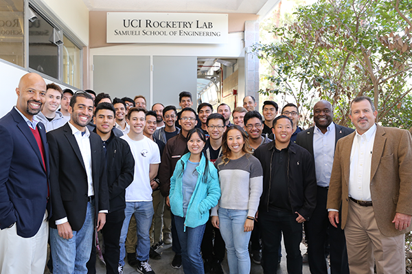The much anticipated UCI Rocketry Lab opens its doors in Februray 2018.