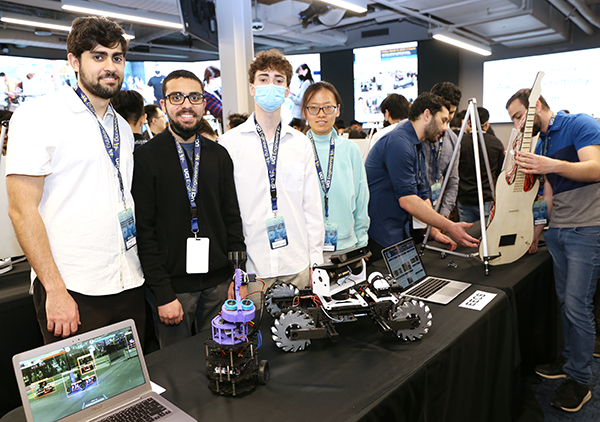 More than 900 people participated in the 2023 Annual Design Review featuring 188 student teams from six departments at Beall Applied Innovation’s the Cove.