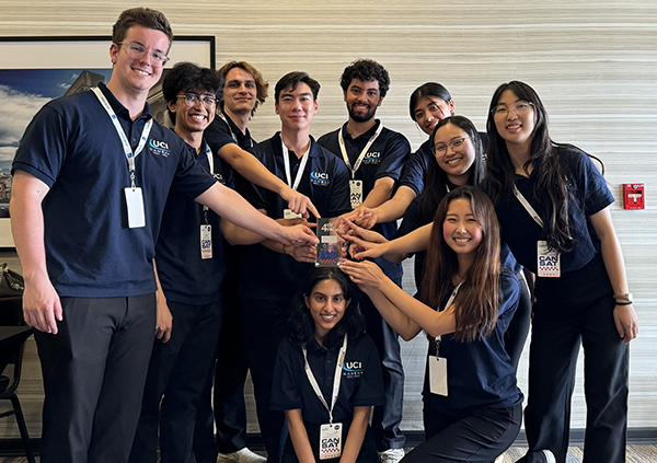UCI’s CanSat team took fourth place worldwide and second in the U.S. at the international competition.