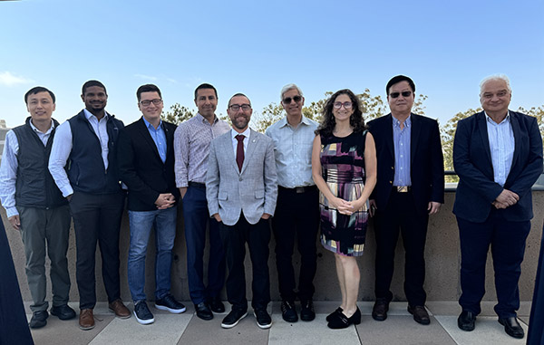 Image of several UC Irvine Samuel School Faculty.