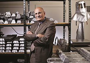 Diran Apelian is widely recognized for his innovative work in metal processing and for his leadership as a researcher and educator.