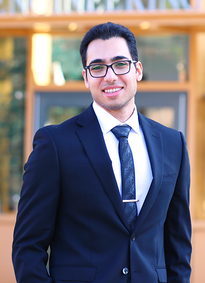 Ramin Bostanabad is one of the 100 early career engineers chosen nationwide to attend the USFOE symposium.