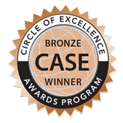CASE 2016 Circle of Excellence Bronze Award