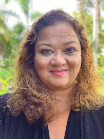 Elizabeth “Betty” Gayle ’87 is the first licensed female indigenous professional engineer in Guam and was named a 2020 National Society of Professional Engineers fellow. Photo courtesy of Elizabeth Gayle.