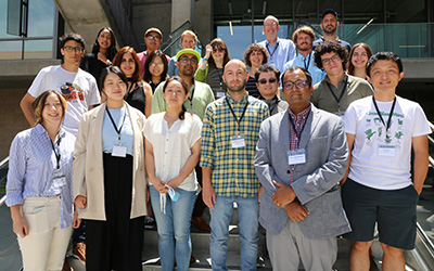 iFireNet Summer School participants came to UCI from around the world to share resources on wildfire behavior.
