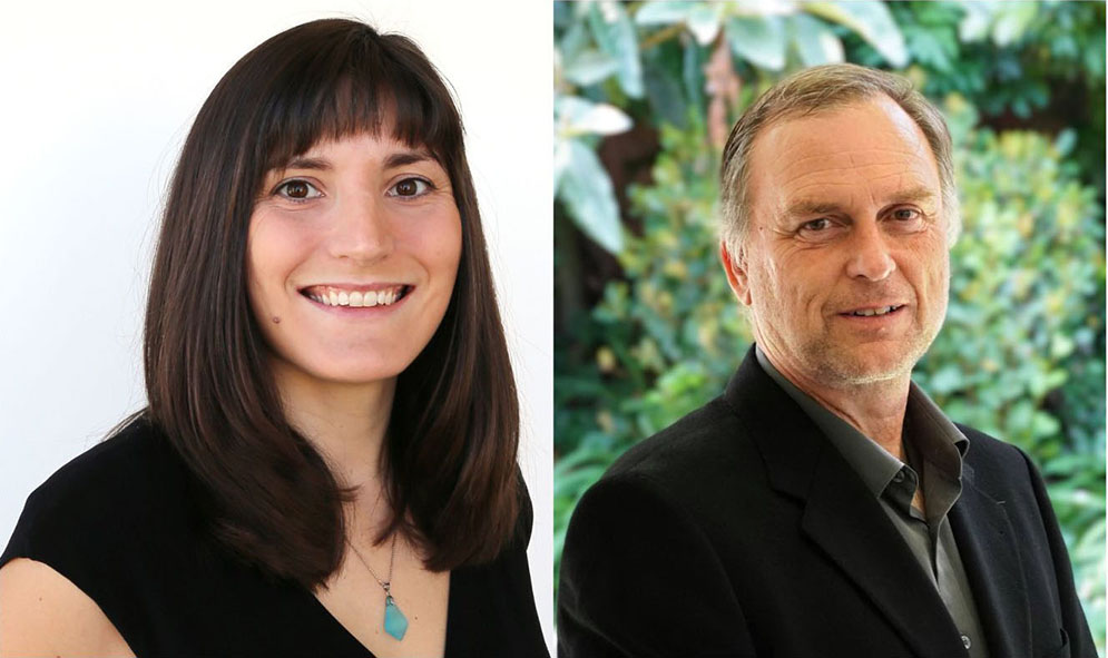 Christine King and James Brody will be recognized with Distinguished Faculty Awards in February.