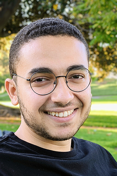 Mahmoud Abdelgalil, UCI graduate student in mechanical and aerospace engineering, developed a model of sea urchin sperm’s pathway to understand its navigation technique.
