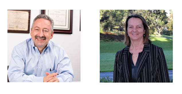 Farzad Naeim, adjunct professor of civil & environmental engineering, and Julie Schoenung, professor and chair of materials science and engineering, are the newest National Academy of Engineering members in the Henry Samueli School of Engineering. UCI