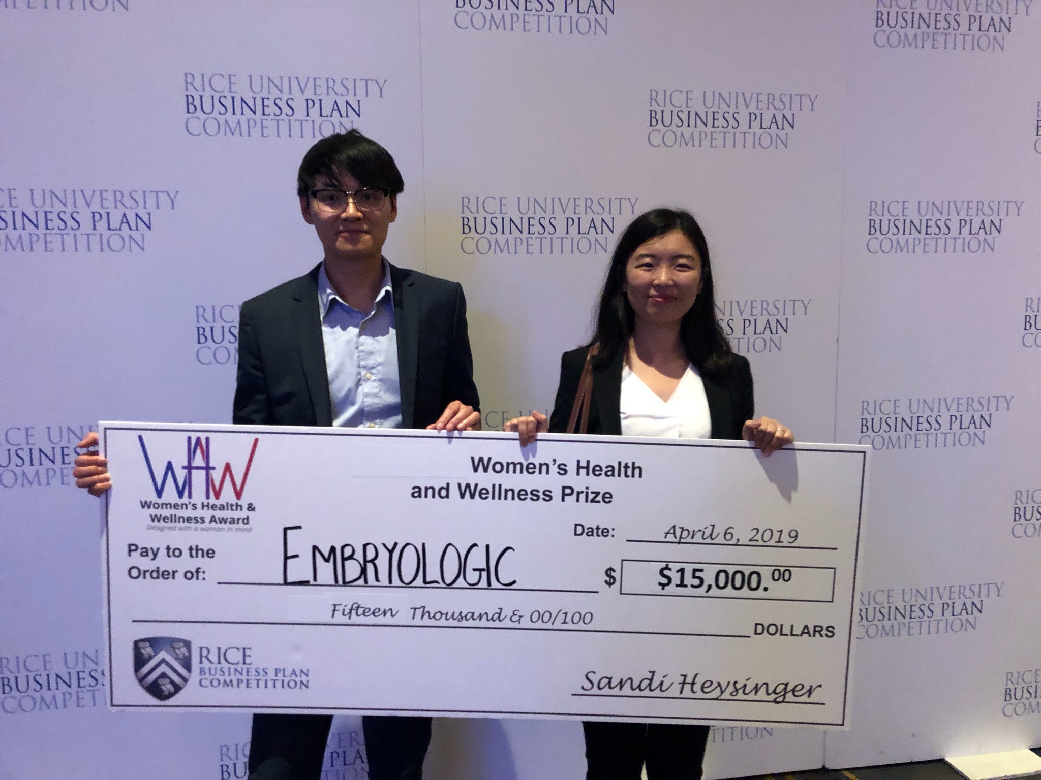 Biomedical Engineering Team Competes Well in Rice Business Plan ...