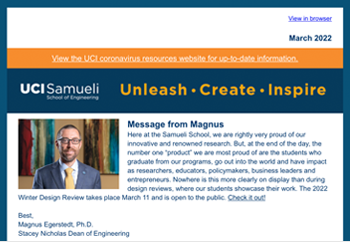 Samueli School of Engineering Newsletter - March 2022