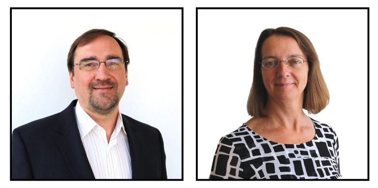 The National Academy of Inventors has named Andrei Shkel, UCI professor of mechanical and aerospace engineering, and Julie Schoenung, professor and chair of materials science and engineering, as fellows for 2021.