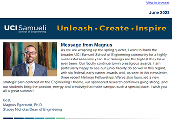 Samueli School of Engineering Newsletter - June 2023