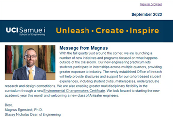 Samueli School of Engineering Newsletter - September 2023