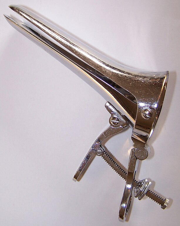 The metal vaginal speculum used today (Photo credit: Ceridwen)