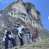 The students visited the Xunantunich Mayan ruins and learned about the history and culture of the Mayan civilization.