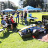 Anteater Racing talks to high school students at Ant-Gineering.