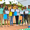 BioGals sponsors tuition and book scholarships for high-school-aged girls in the Sittee River community. Pictured in green shirts are the BioGals Board of Directors with this year’s scholarship recipients.
