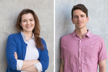 Groome (left) and Wilson are among 10 new UCI ARCS scholars this year.