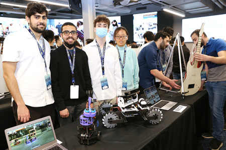 More than 900 people participated in the 2023 Annual Design Review featuring 188 student teams from six departments at Beall Applied Innovation’s the Cove.