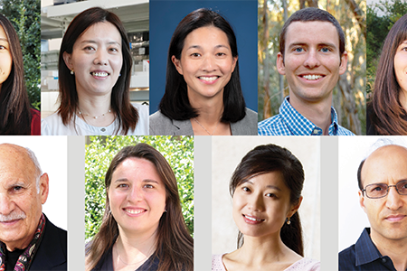 The 2024 faculty award winners are, top row from left, Yanning Shen, Han Li, Wendy Liu, David Copp and Christine King; bottom row from left, Diran Apelian, Iryna Zenyuk, Mo Li and Hamid Jafarkhani.
