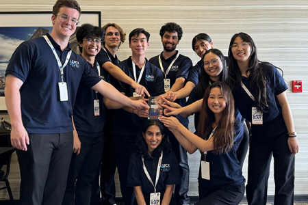 UCI’s CanSat team took fourth place worldwide and second in the U.S. at the international competition.