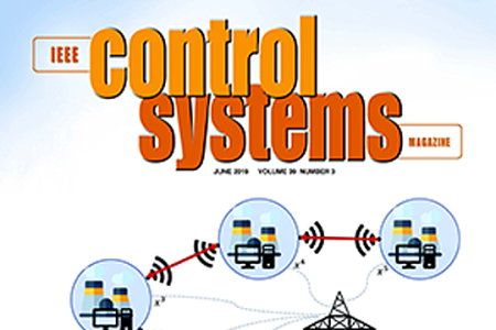 Solmaz Kia is lead author of the paper featured on the cover of the June 2019 issue of IEEE's Control Systems Magazine.
