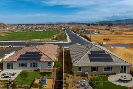 University of California, Irvine partners with SunPower, KB Home, the Department of Energy, Southern California Edison, and Schneider Electric in pioneering microgrid residential communities.