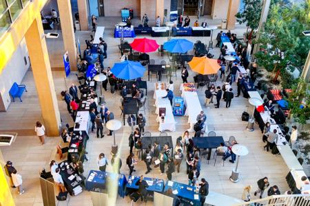 The Department of Biomedical Engineering’s Industry Networking Night drew more than 30 medical technology companies and more than 120 students for a successful evening of engagement.