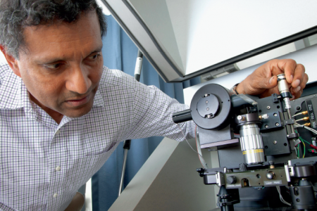 Wickramasinghe, an intrepid inventor, has been responsible for developing a series of high-tech instruments that measure heat, light, magnetism and force on a nanometer scale.