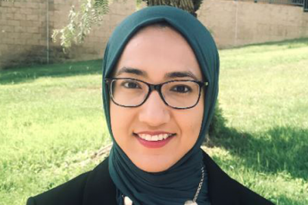 "Being a Mirzayan fellow would allow me to bridge the worlds of scientific research and public policy," said Komal Syed, materials science and engineering graduate student who will train for 12 weeks in Washington, D.C. as part of the National Academies Mirzayan Fellowship.