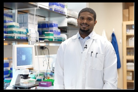 Quinton Smith at his UCI lab