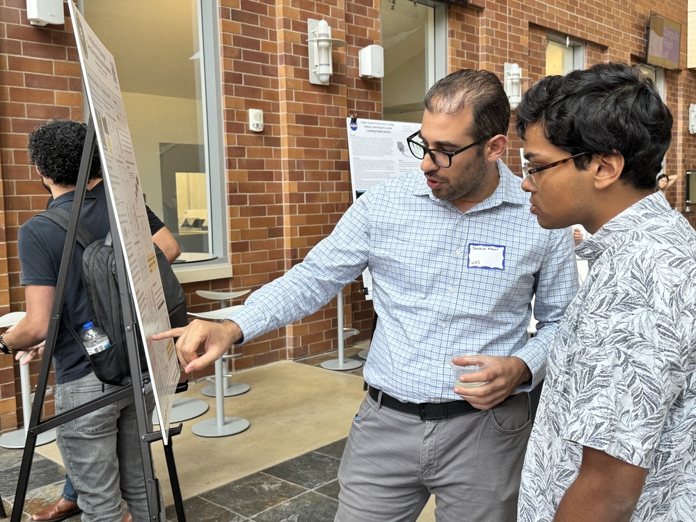 Students and postdocs presented posters during the UCLA-UCI Samueli Engineering Workshop on Trustworthy AI on Sept. 21 at the CalIT2 Auditorium on the UC Irvine Campus.